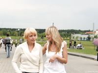 Feet - Zoya + Lana + Marisha - 2008-05-15 Barefoot ladies from Belarus