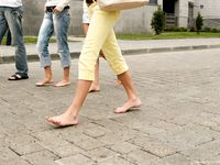 Feet - Zoya + Lana + Marisha - 2008-05-15 Barefoot ladies from Belarus