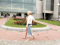 Feet - Zoya + Lana + Marisha - 2008-05-15 Barefoot ladies from Belarus