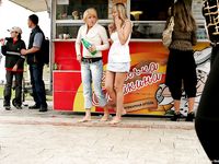 Feet - Zoya + Lana + Marisha - 2008-05-15 Barefoot ladies from Belarus