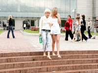 Feet - Zoya + Lana + Marisha - 2008-05-15 Barefoot ladies from Belarus