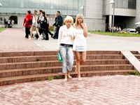 Feet - Zoya + Lana + Marisha - 2008-05-15 Barefoot ladies from Belarus