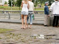 Feet - Zoya + Lana + Marisha - 2008-05-15 Barefoot ladies from Belarus