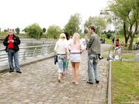 Feet - Zoya + Lana + Marisha - 2008-05-15 Barefoot ladies from Belarus