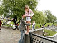 Feet - Zoya + Lana + Marisha - 2008-05-15 Barefoot ladies from Belarus