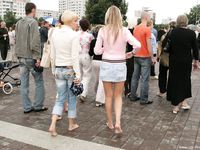 Feet - Zoya + Lana + Marisha - 2008-05-15 Barefoot ladies from Belarus