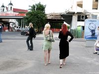 Feet - Zoya + Lera + Marisha - 2008-06-12 Barefoot ladies from Belarus