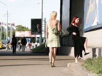 Feet - Zoya + Lera + Marisha - 2008-06-12 Barefoot ladies from Belarus