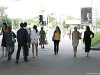 Feet - Zoya + Lera + Marisha - 2008-06-12 Barefoot ladies from Belarus