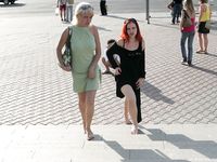 Feet - Zoya + Lera + Marisha - 2008-06-12 Barefoot ladies from Belarus