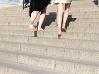 Feet - Zoya + Lera + Marisha - 2008-06-12 Barefoot ladies from Belarus