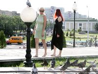 Feet - Zoya + Lera + Marisha - 2008-06-12 Barefoot ladies from Belarus