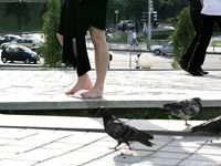 Feet - Zoya + Lera + Marisha - 2008-06-12 Barefoot ladies from Belarus