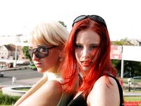 Feet - Zoya + Lera + Marisha - 2008-06-12 Barefoot ladies from Belarus