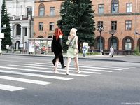 Feet - Zoya + Lera + Marisha - 2008-06-12 Barefoot ladies from Belarus