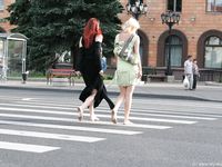 Feet - Zoya + Lera + Marisha - 2008-06-12 Barefoot ladies from Belarus