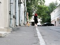 Feet - Zoya + Lera + Marisha - 2008-06-12 Barefoot ladies from Belarus