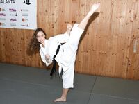 barefoot karate feet kicks