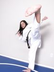 barefoot karate feet kicks