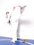barefoot karate feet kicks