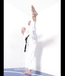 barefoot karate feet kicks