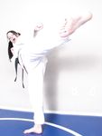 barefoot karate feet kicks