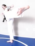 barefoot karate feet kicks