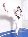 barefoot karate feet kicks