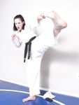 barefoot karate feet kicks