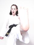 barefoot karate feet kicks