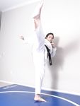 barefoot karate feet kicks