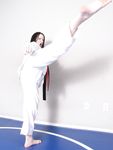 barefoot karate feet kicks
