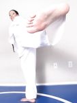 barefoot karate feet kicks