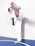 barefoot karate feet kicks