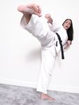 barefoot karate feet kicks