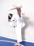 barefoot karate feet kicks
