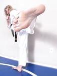 barefoot karate feet kicks