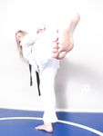 barefoot karate feet kicks