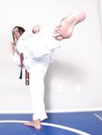 barefoot karate feet kicks