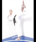 barefoot karate feet kicks