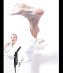 barefoot karate feet kicks