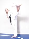 barefoot karate feet kicks