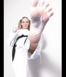 barefoot karate feet kicks
