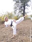barefoot karate feet kicks