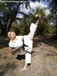 barefoot karate feet kicks