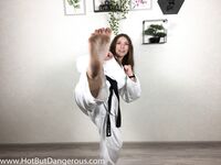 barefoot karate feet kicks