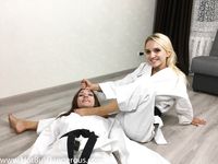 barefoot karate feet kicks