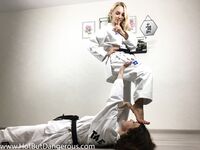 barefoot karate feet kicks