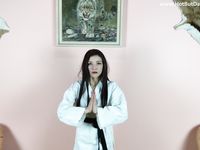 barefoot karate feet kicks