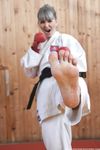 barefoot karate feet kicks